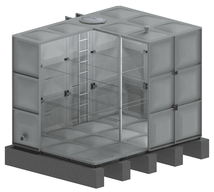 Silindirik GRP Depolar